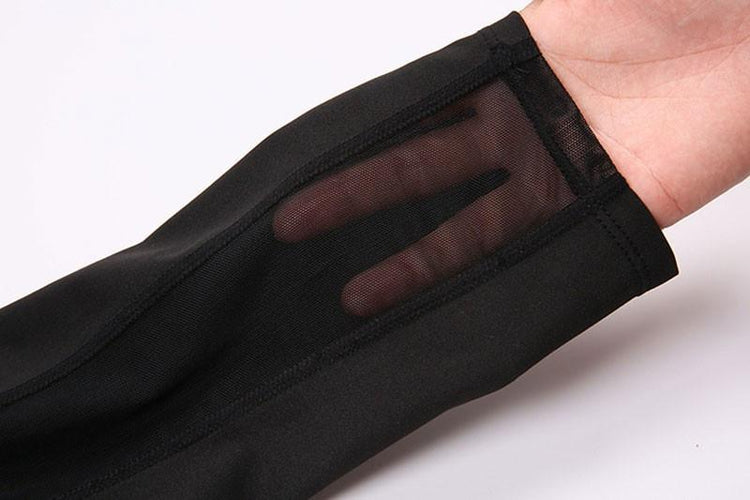 Fitness Leggings with Sheer Athletic Design