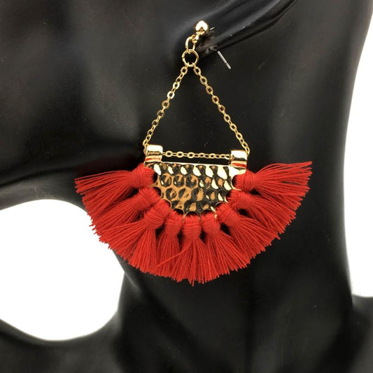 Tassels Earrings are HOT!!! and these are Fab.