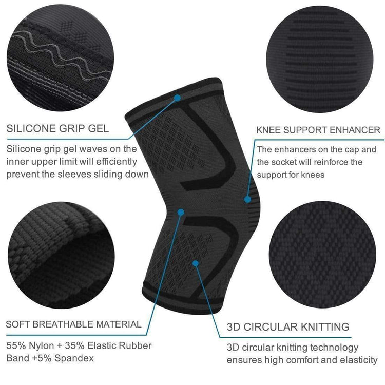 Knee sleeve | Knee stabilizer | Compression knee sleeve | Knee brace
