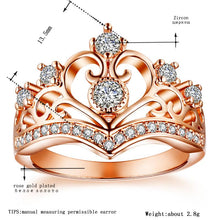 Royal Crown Duchess of Windsor Rose Gold Ring
