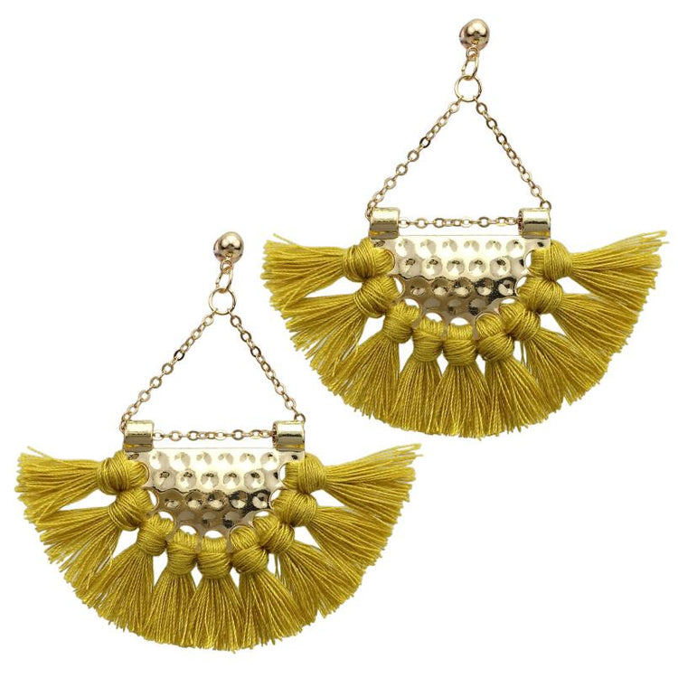 Tassels Earrings are HOT!!! and these are Fab.