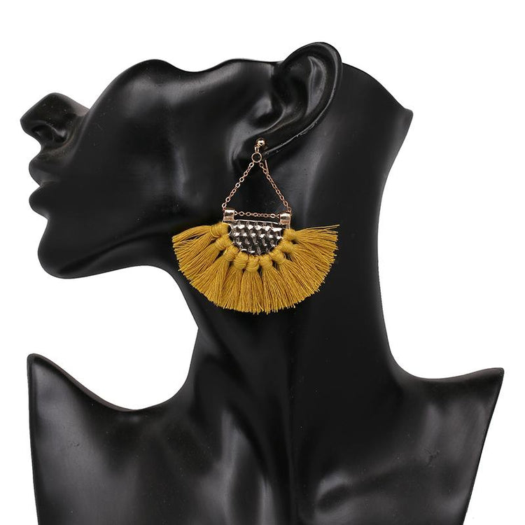 Tassels Earrings are HOT!!! and these are Fab.